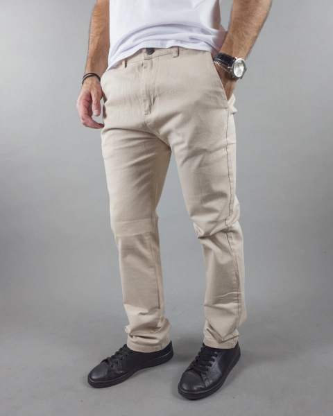 PANTALON CHINO THE WALL BEIGE