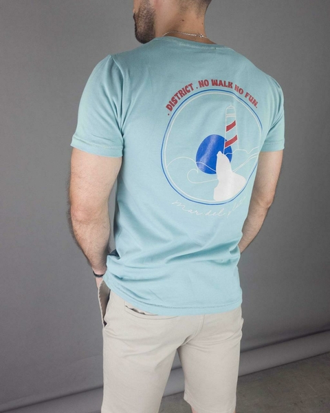 REMERA HOPKINS AQUA