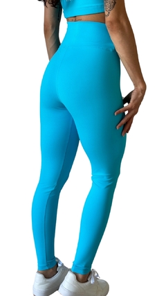 LEGGING BASIC - AZUL CAPRI na internet