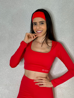 CROPPED INTENSE - VERMELHO