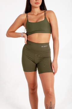 SHORT BASIC - VERDE MILITAR na internet