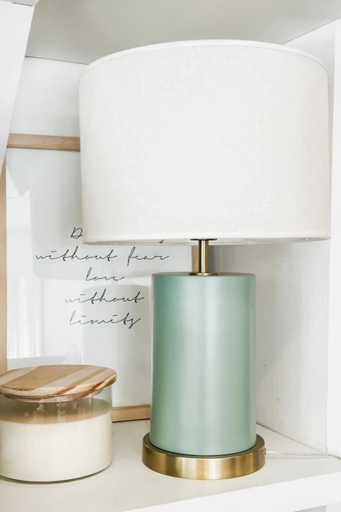 Lámpara Barcelona Celadón