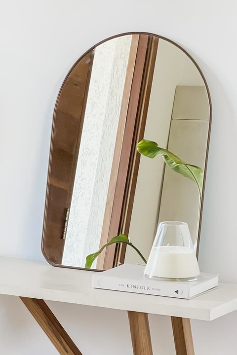 Espejo Arco small Dorado