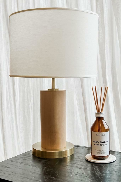 Lampara Barcelona de Madera