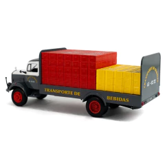 Miniatura 1/43 Caminhões Brasileiros - Mercedes-Benz L-312 - 1956 - Transporte de Bebidas na internet