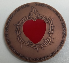 MEDALHA NOSSA SENHORA DE FATIMA - COMEMORATIVA AO CENTENÁRIO DAS APARIÇÕES - comprar online