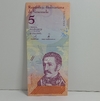 Cédula 5 Bolívares Venezuelanos - Venezuela