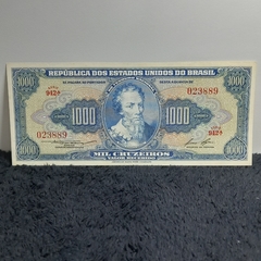 Cédula de 1000 Cruzeiros - Pedro Álvares Cabral - Soberba - serie 942 - Código Amato: C052