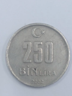 Turquia - 250.000 Liras - 2002 - MBC