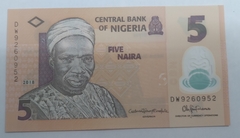 Nigéria - 5 Naira - Polímero - FE