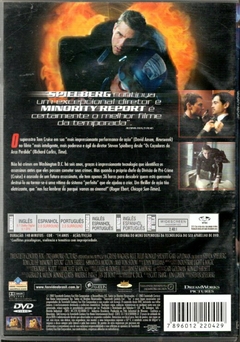 DVD Minority Report - A Nova Lei - comprar online