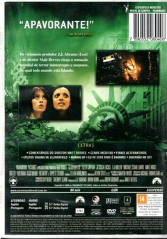 DVD Cloverfield Monstro - comprar online