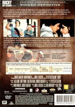 DVD Rocky - Um Lutador (Duplo) - comprar online