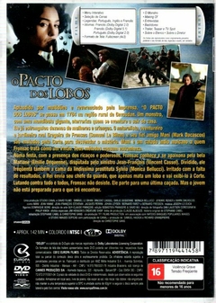 DVD O Pacto Dos Lobos - comprar online