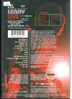 DVD Lenny Kravitz - Live - comprar online