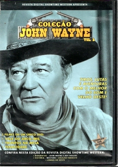 DVD Coleção John Waine - Vale do Arco-íris, Trunfos na Mesa e Tenacidade