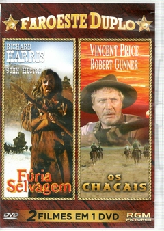 DVD - 2 Filmes - Fúria Selvagem e Os Chacais