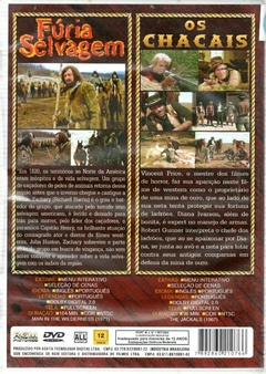 DVD - 2 Filmes - Fúria Selvagem e Os Chacais - comprar online