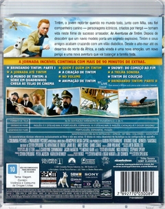 BLU-RAY As Aventuras de Tintim - comprar online