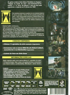 DVD Túnel do Tempo - Primeira Temporada - Volume Dois - comprar online