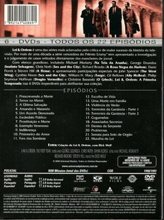 DVD Lei & Ordem - Primeira Temporada - comprar online