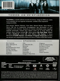 DVD Lei & Ordem - Segunda Temporada - comprar online
