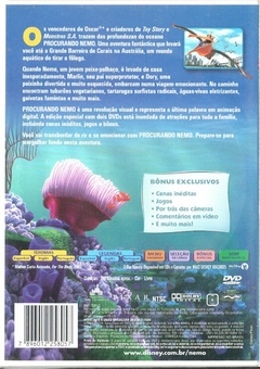 DVD Procurando Nemo - Edição Especial 2 discos - comprar online