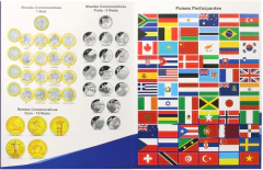 Album das Moedas Comemorativas 2012 a 2016 - Olimpíadas Rio 2016 - Casa do Colecionador