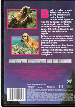 DVD Benji - Um Cão Desafia a Selva - comprar online
