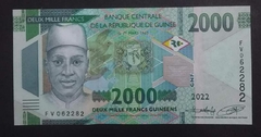 Guiné - Cédula de 2.000 francos - F. E.