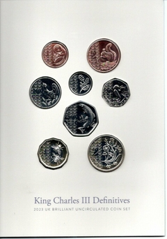 The Royal Mint - King Charles III Definitives - 2023 Reino Unido - Set não circulado - comprar online