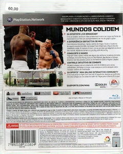 Jogo para PS3 - MMA - comprar online