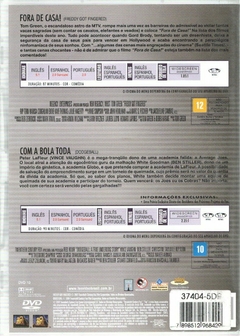 DVD Fora de Casa e Com a Bola Toda (um filme em cada lado do disco) - comprar online