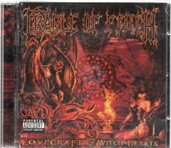 CD IMP Cradle Of Filth - Lovecraft & Witch Hearts (Duplo, LACRADO)