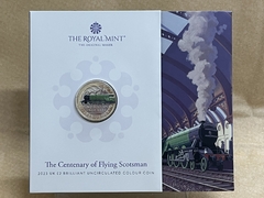 The Royal Mint - Centenary of Flying Scotsman (Colorida)