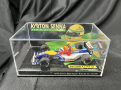 Miniatura 1/43 Minichamps Ayrton Senna n.27 - Williams Renault FW14 Nigel Mansell "carona" - comprar online
