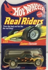 HOT WHEELS REAL RIDERS 1:64 CUSTOM FLEETSIDE 1968 #3/6 PNEUS DE BORRACHA ANO 2003