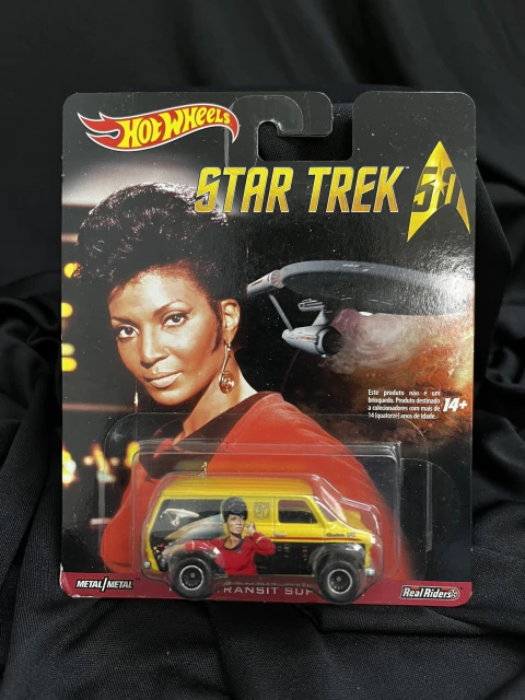 Miniatura 1/64 Hot Wheels Star Trek 50 Ford Transit Supervan