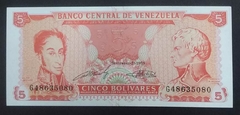 Venezuela - Cédula de 5 bolivares - F. E.