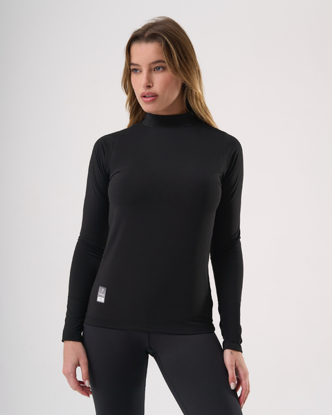 Remera TÉRMICA Negro