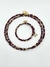 Conjunto Riviera e Pulseira Mola Marsala