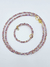 Conjunto Riviera e Pulseira Mola Rose