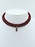 Choker Coleira Marsala - comprar online