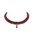 Choker Coleira Marsala