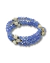 Bracelete 3 voltas Azul Serenity