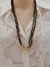 Imagem do Colar Fitri Preto e Dourado