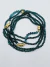 Colar 15 em 1 - Verde Petróleo na internet