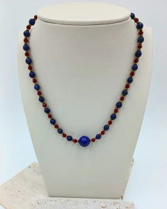 Colar Curto Lápis Lazúli - comprar online