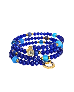 Bracelete Mola 3V Azul Noite