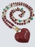 Colar Coração Diamante Marsala